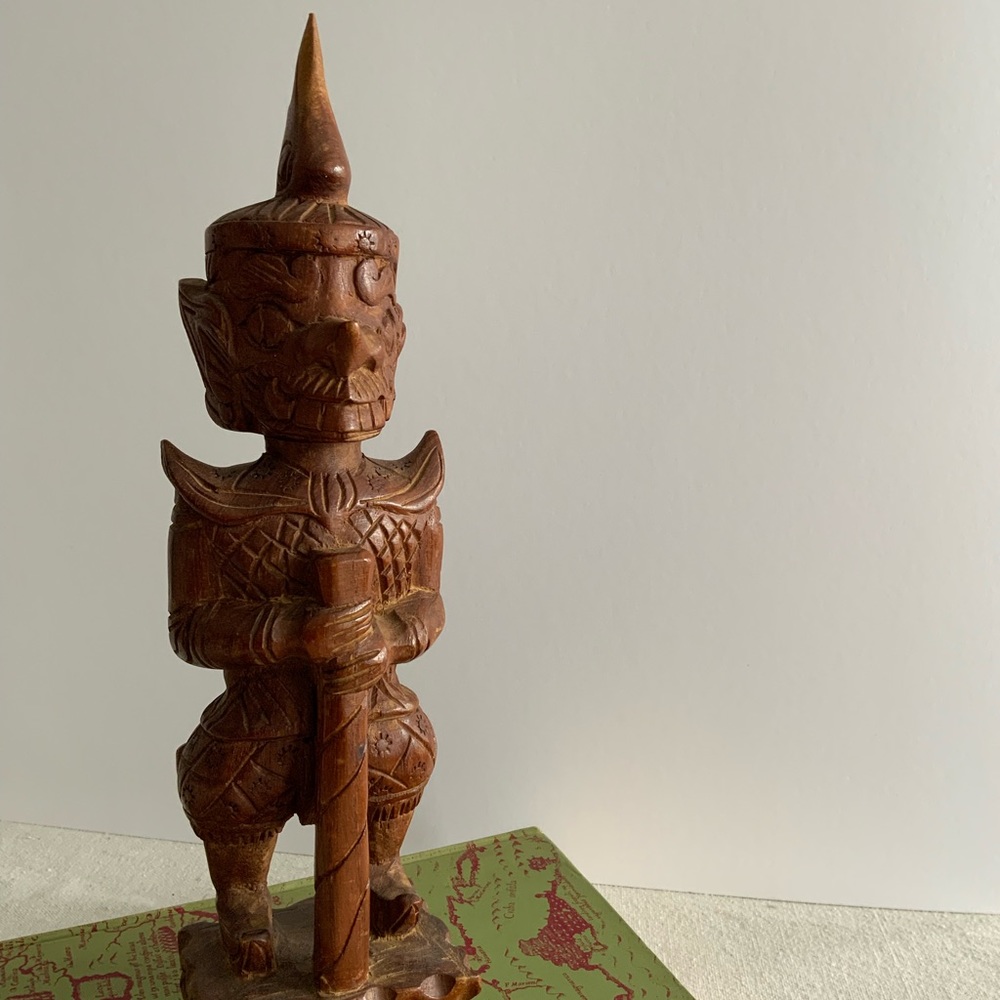 Temple Guard Statue